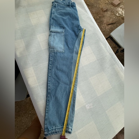 NEW MENS Desigual Blue Denim Cargo size 30 - Picture 9 of 13